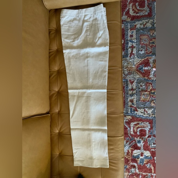 PALMA STRAIGHT-LEG LINEN PANT - Picture 6 of 14